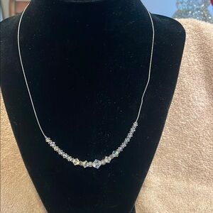 Elegant Swarovski Cleats Crystal Accents Necklace